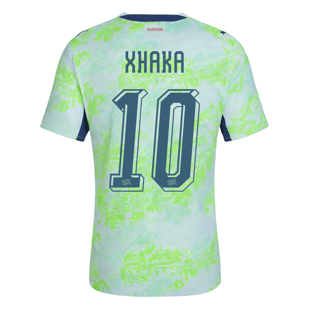 Švajčiarsko pánsky vonkajší futbalový dres MS 2026 - XHAKA #10 [hráčska verzia]
