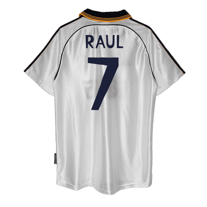 Real Madrid pánsky domáci retro futbalový dres 1999/00 - RAUL #7