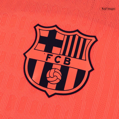 Barcelona pánsky tretí futbalový dres 2025/26 UCL - GAVI #6 [hráčska verzia]