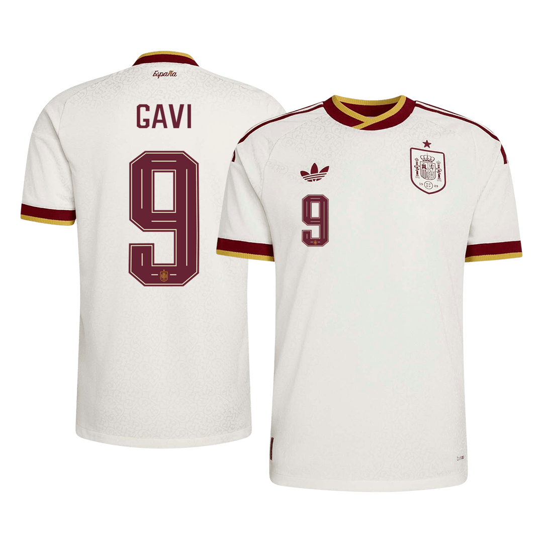 Pánske Futbalový Dres Španielsko Vonkajší MS 2026 Hráčska Verzia - GAVI #9