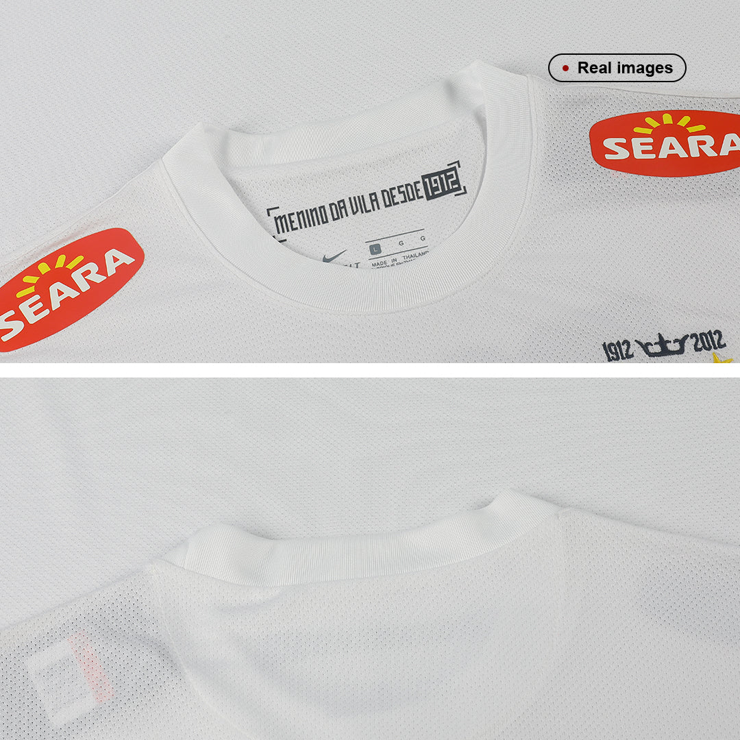 Santos FC pánsky domáci retro futbalový dres 2011/12