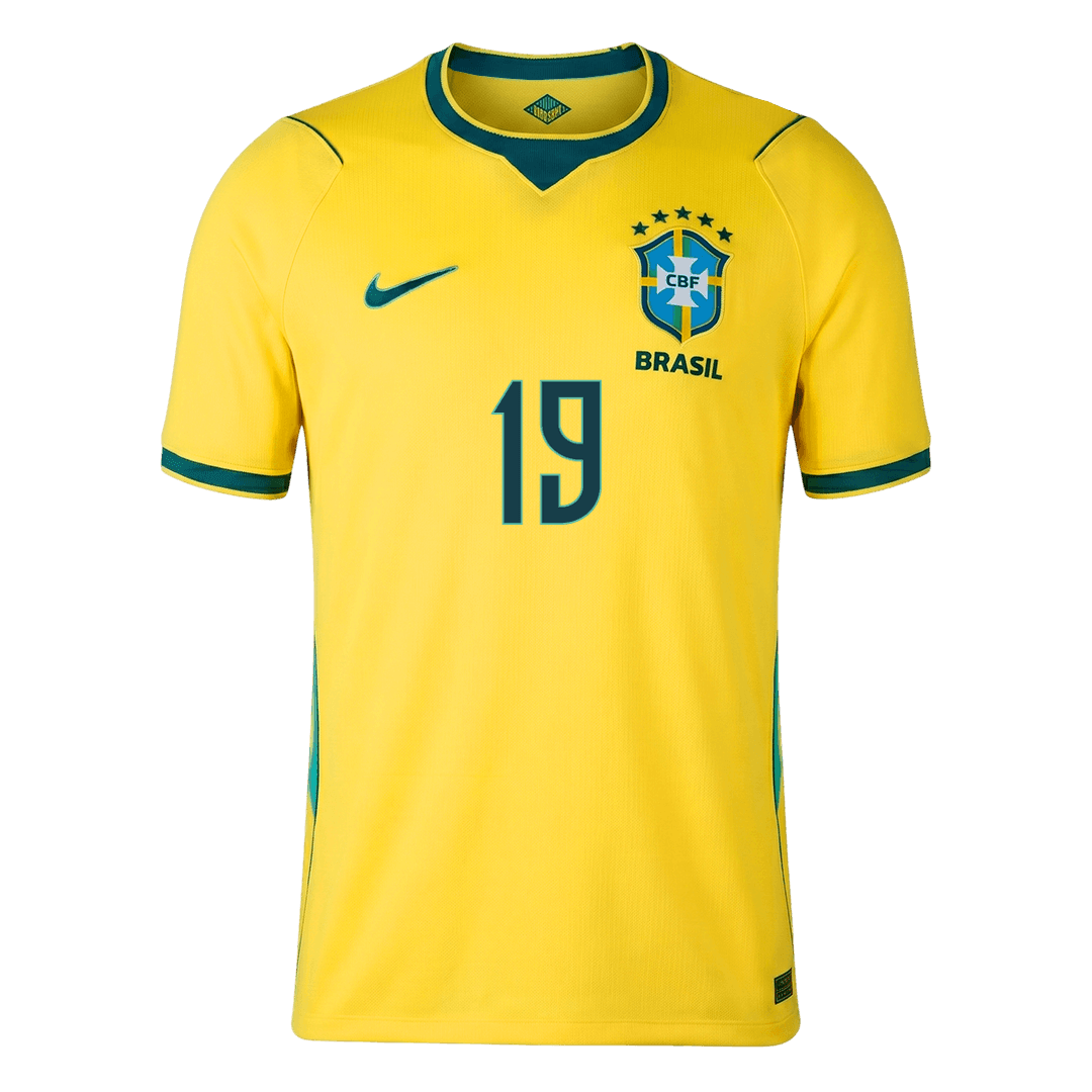 Pánske Futbalový Dres Brazília Domáci MS 2026 - ENDRICK #19