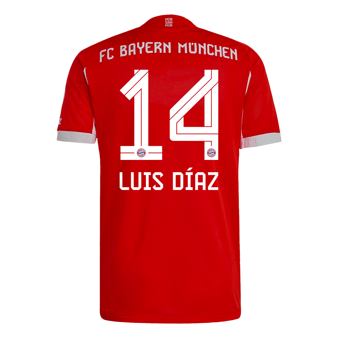 Bayern Mníchov pánsky domáci futbalový dres 2025/26 - LUIS DÍAZ #14 [hráčska verzia]