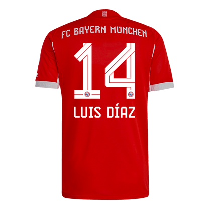 Bayern Mníchov pánsky domáci futbalový dres 2025/26 - LUIS DÍAZ #14 [hráčska verzia]