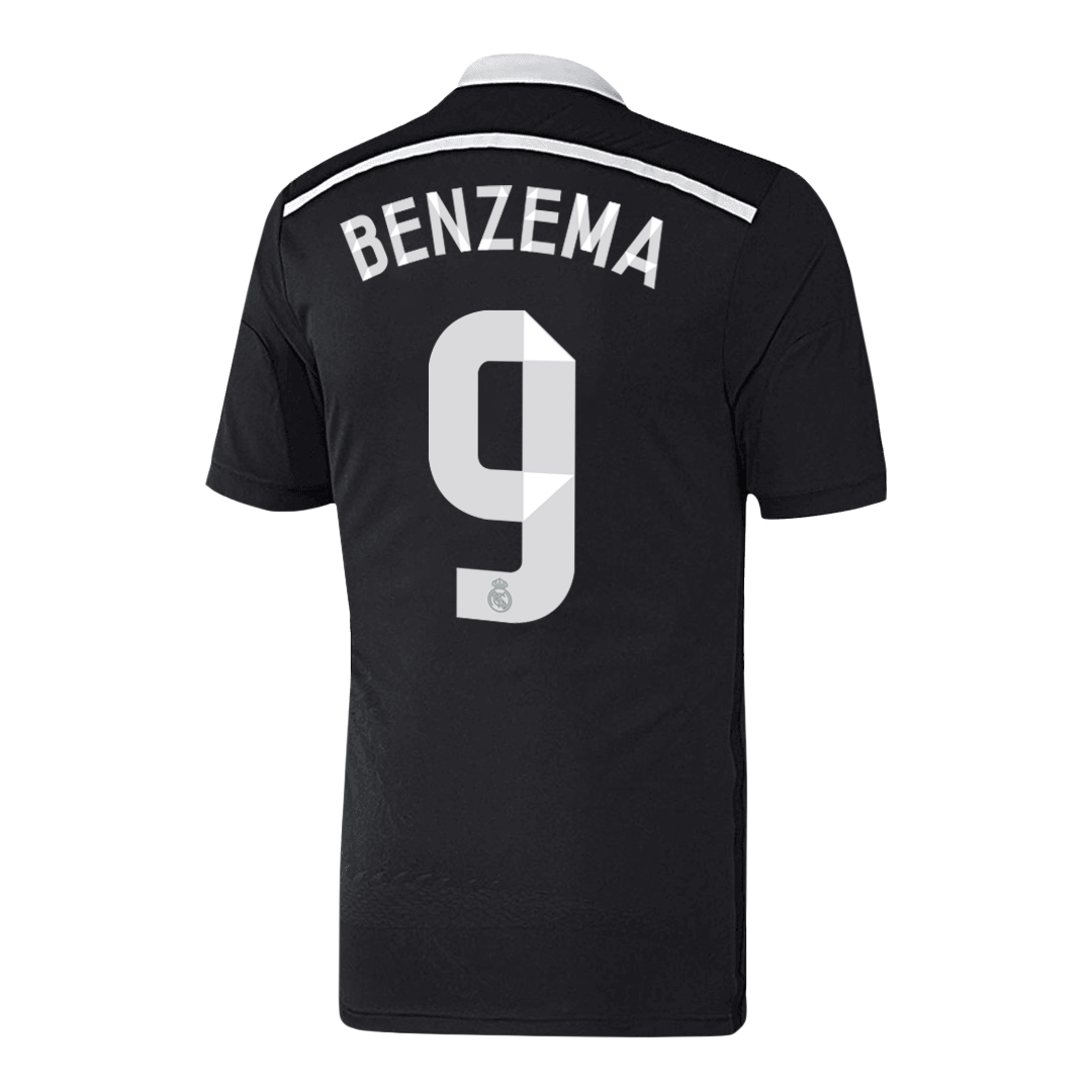 Real Madrid pánsky tretí retro futbalový dres 2014/15 - BENZEMA #9