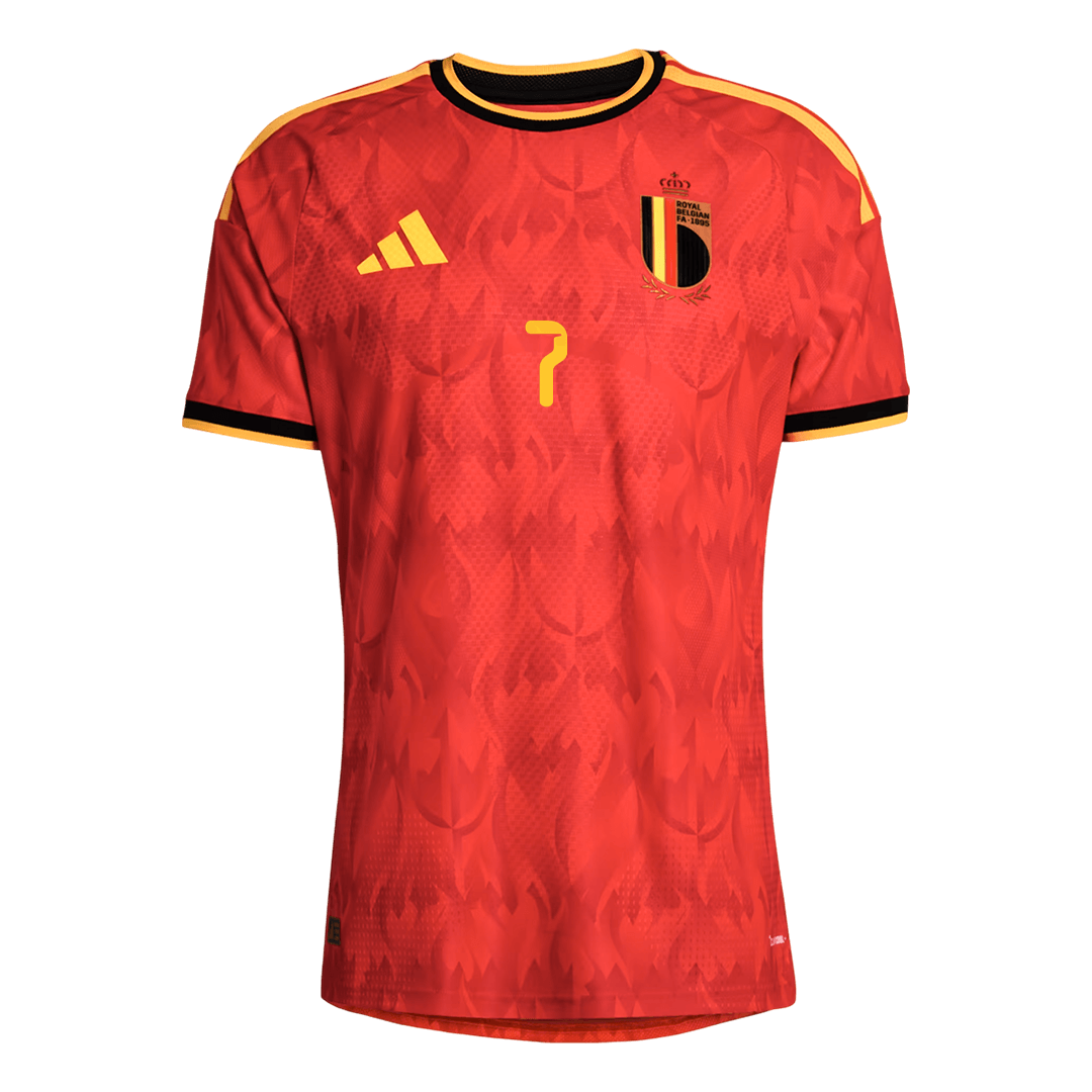 Belgicko pánsky domáci futbalový dres MS 2026 - DE BRUYNE #7 [hráčska verzia]