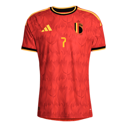 Belgicko pánsky domáci futbalový dres MS 2026 - DE BRUYNE #7 [hráčska verzia]