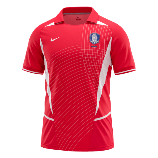 Južná Kórea pánsky domáci retro futbalový dres 2002