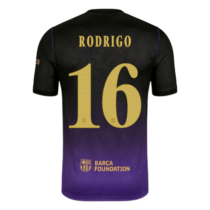 Barcelona pánsky Vonkajší futbalový dres 2026/27 – RODRIGO #16 – UCL