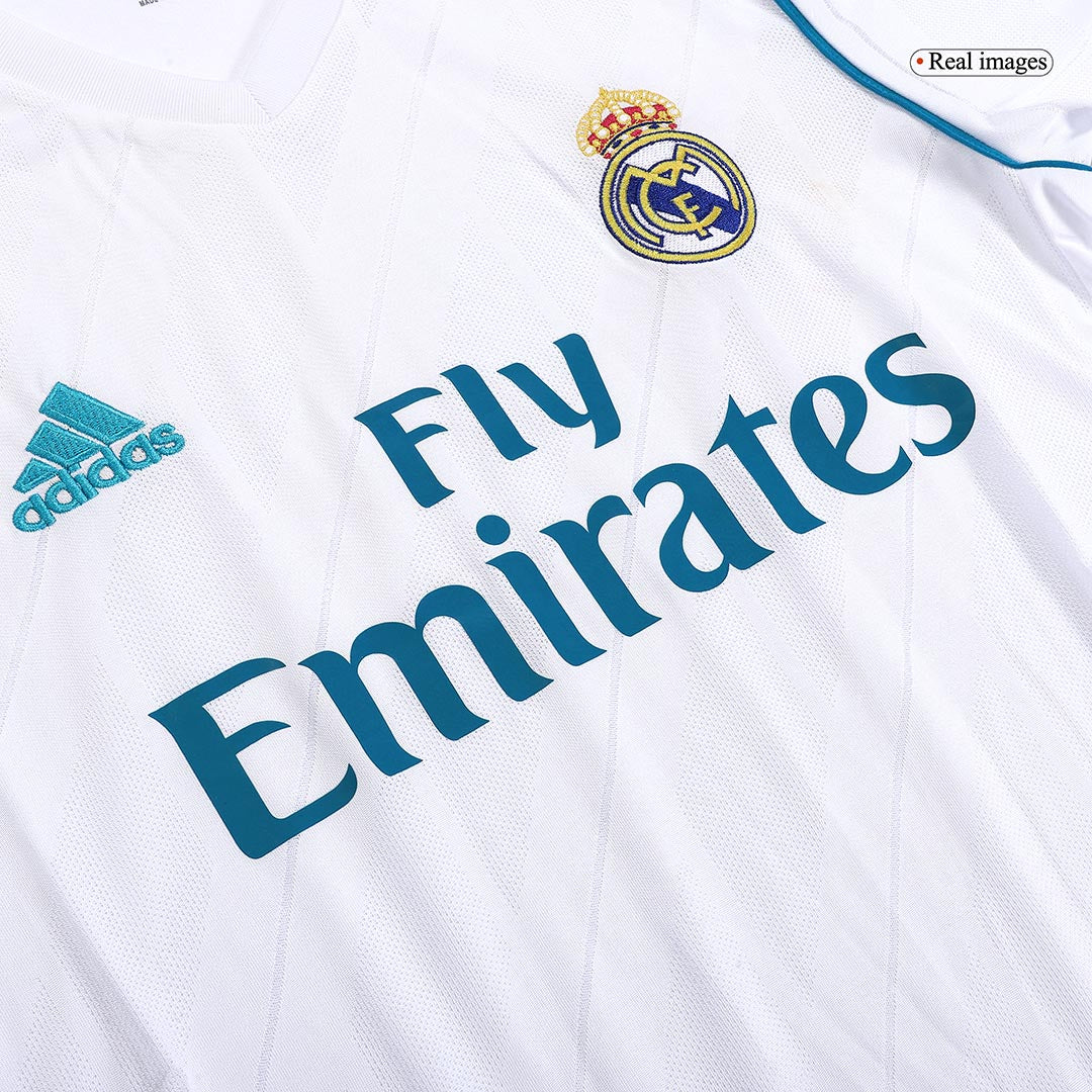 Real Madrid pánsky domáci retro futbalový dres 2017/18 - SERGIO RAMOS #4