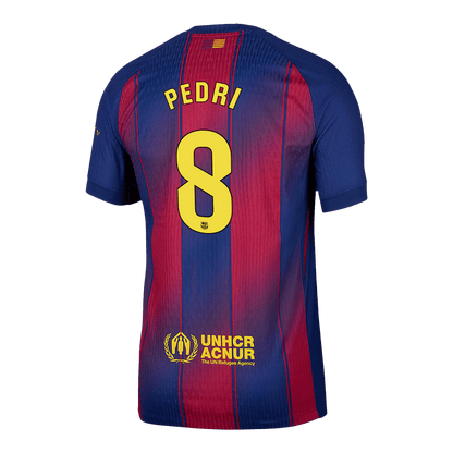 Barcelona pánsky domáci futbalový dres 2025/26 - PEDRI #8 [hráčska verzia]