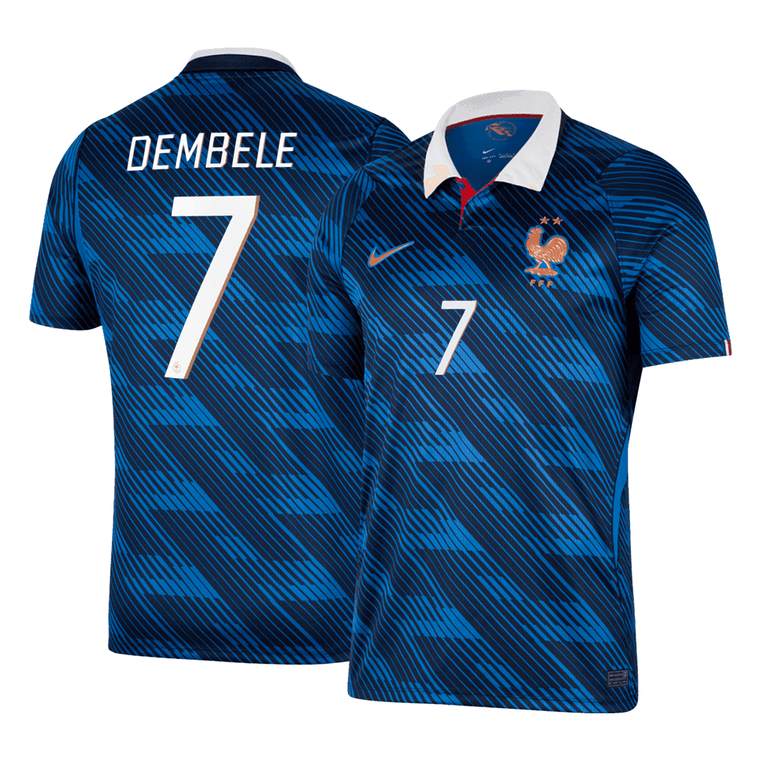 Francúzsko pánsky domáci futbalový dres MS 2026 - DEMBELE #7