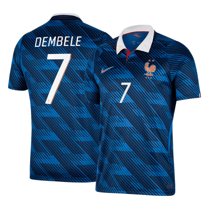 Francúzsko pánsky domáci futbalový dres MS 2026 - DEMBELE #7