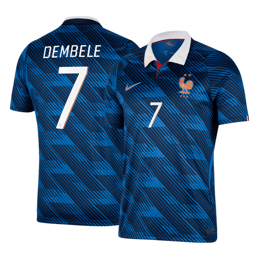 Francúzsko pánsky domáci futbalový dres MS 2026 - DEMBELE #7