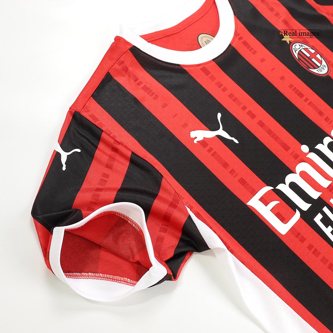 Pánske Futbalový Dres AC Miláno Domáci 2024/25 Hráčska Verzia