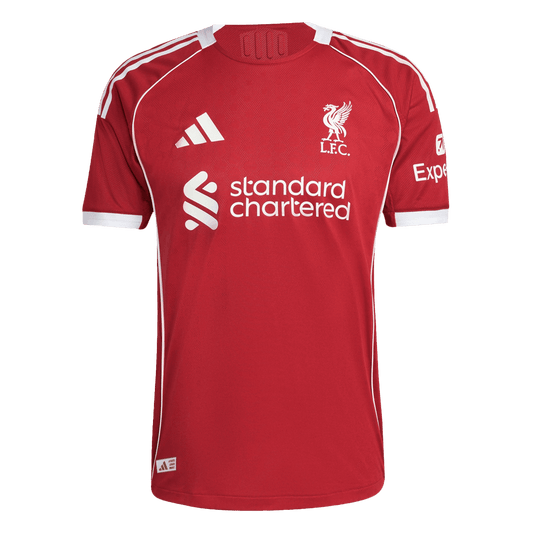 Liverpool pánsky domáci futbalový dres 2025/26 [hráčska verzia]