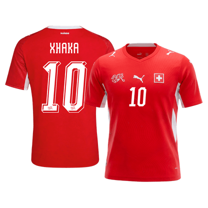 Švajčiarsko pánsky domáci futbalový dres MS 2026 - XHAKA #10