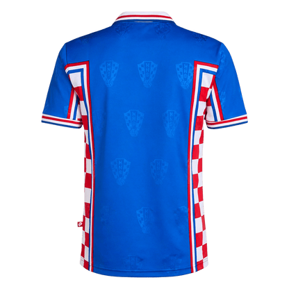 Pánske Retro Futbalový Dres Chorvátsko Vonkajší 1998