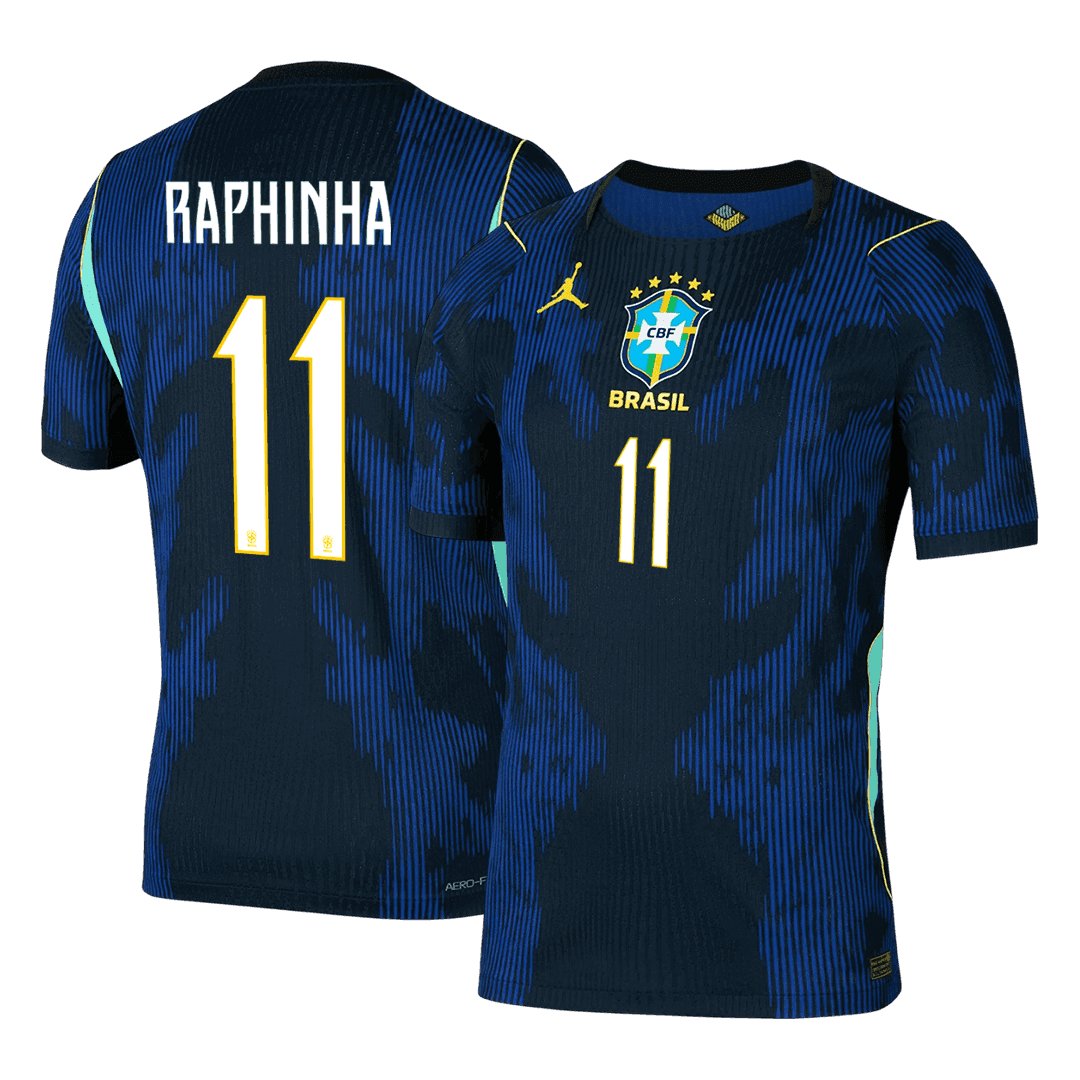 Pánske Futbalový Dres Brazília Vonkajší MS 2026 Hráčska Verzia - RAPHINHA #11