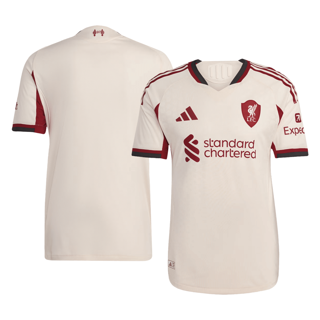 Liverpool pánsky vonkajší futbalový dres 2025/26 [hráčska verzia]