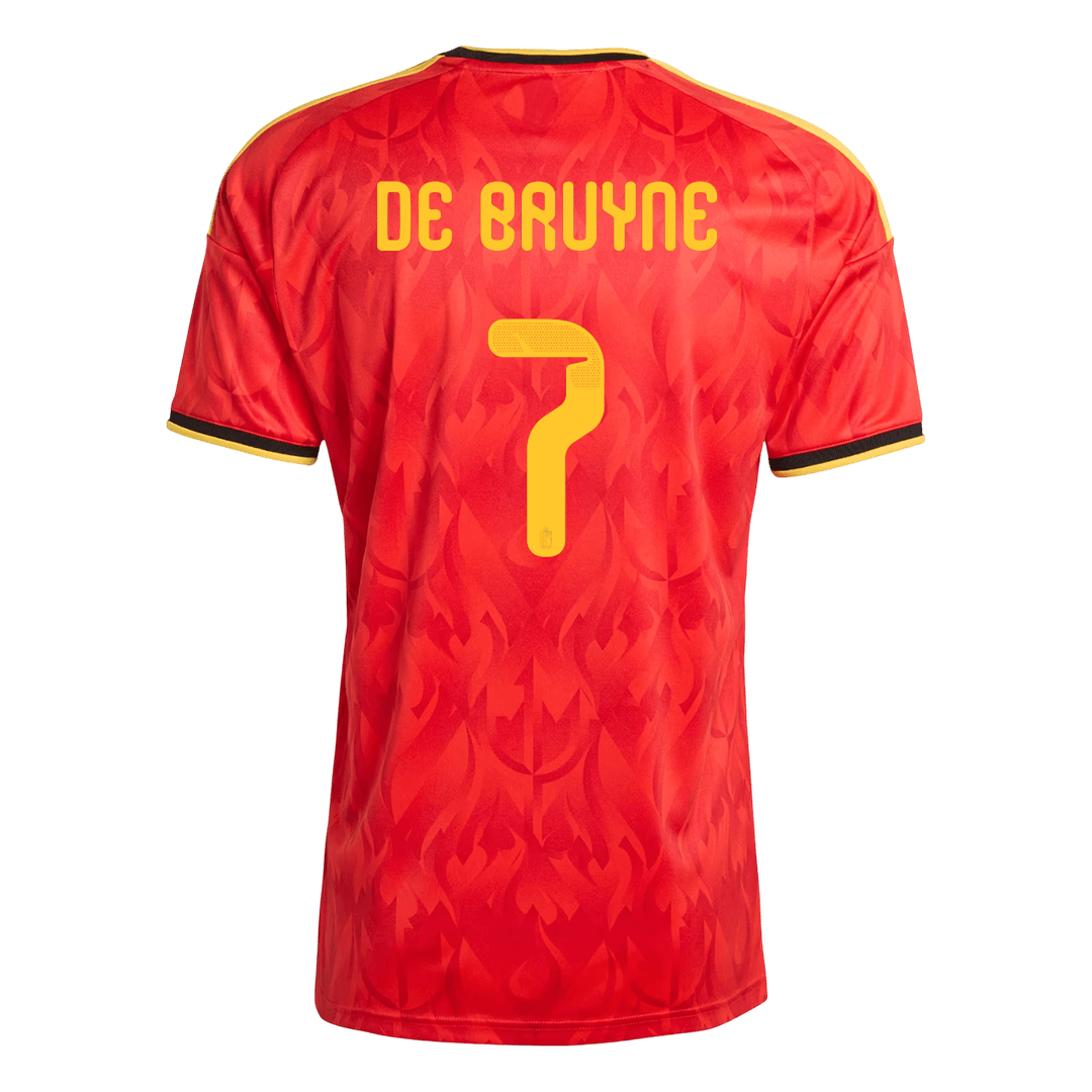Belgicko pánsky domáci futbalový dres MS 2026 - DE BRUYNE #7