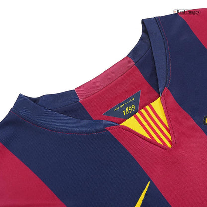 Barcelona pánsky domáci retro futbalový dres 2014/15 - NEYMAR JR #11
