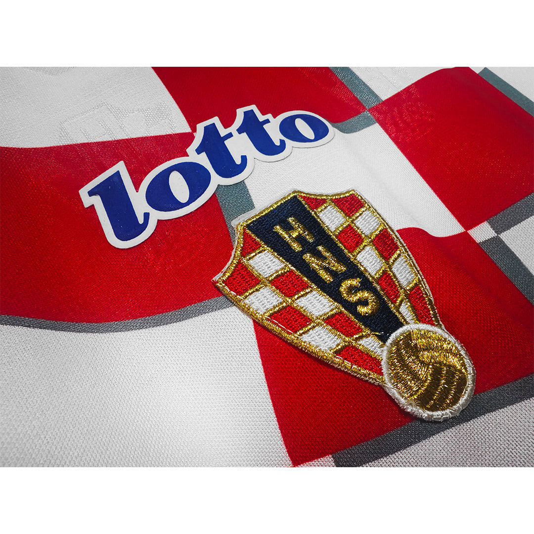 Pánske Retro Futbalový Dres Chorvátsko Domáci MS 1998