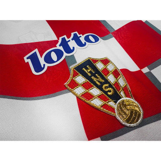 Pánske Retro Futbalový Dres Chorvátsko Domáci MS 1998