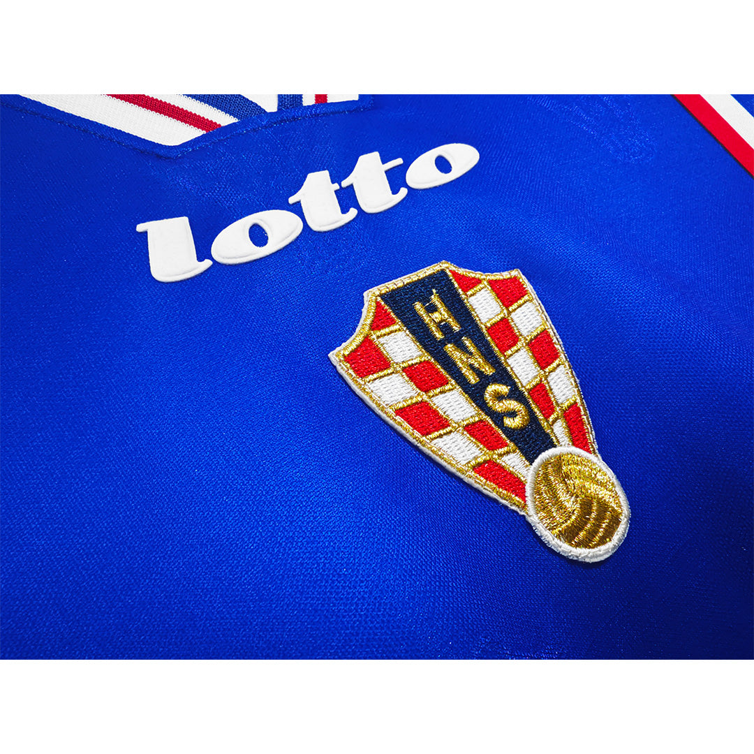 Pánske Retro Futbalový Dres Chorvátsko Vonkajší 1998