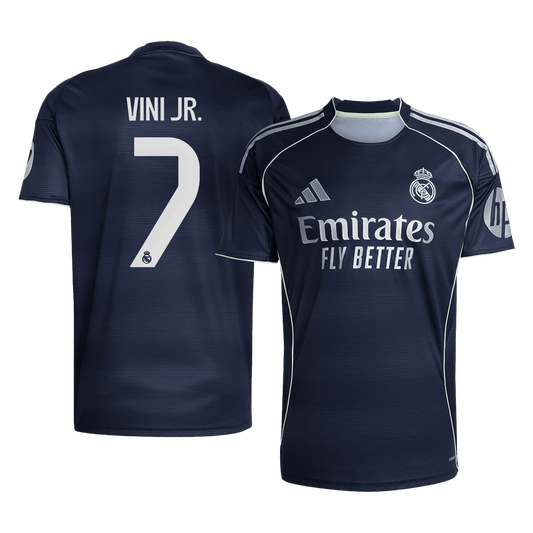 Real Madrid pánsky vonkajší futbalový dres 2025/26 - VINI JR. #7 (Prémiová kvalita)
