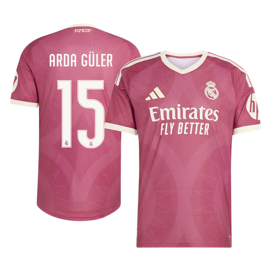 Real Madrid pánsky Tretí futbalový dres 2026/27 – ARDA GÜLER #15 [hráčska verzia]