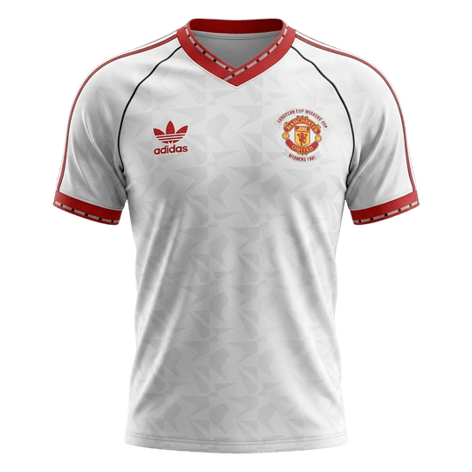 Manchester United pánsky vonkajší retro futbalový dres 1991