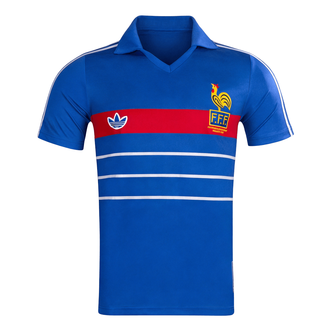 Francúzsko pánsky domáci retro futbalový dres 1984