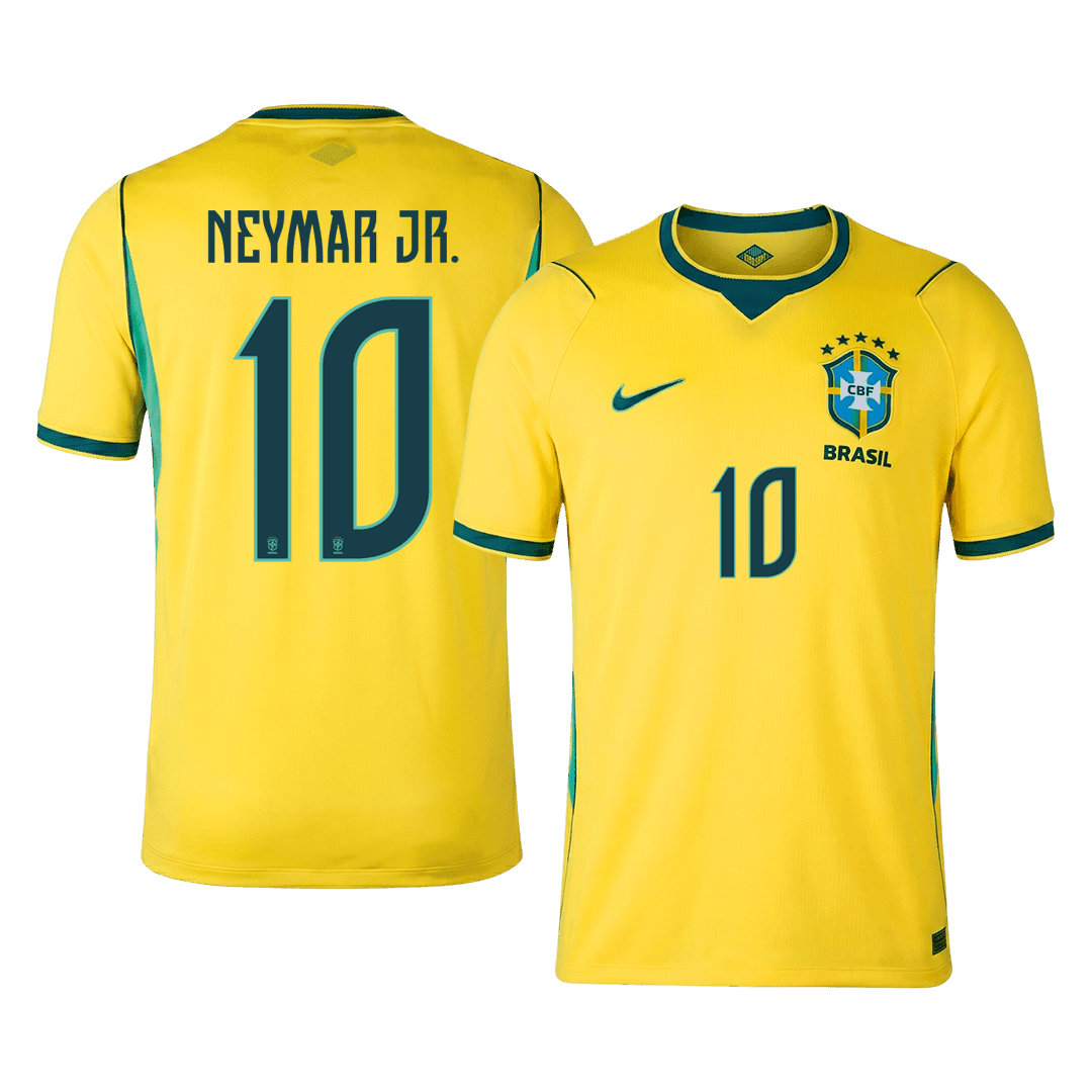 Pánske Futbalový Dres Brazília Domáci MS 2026 - NEYMAR JR. #10