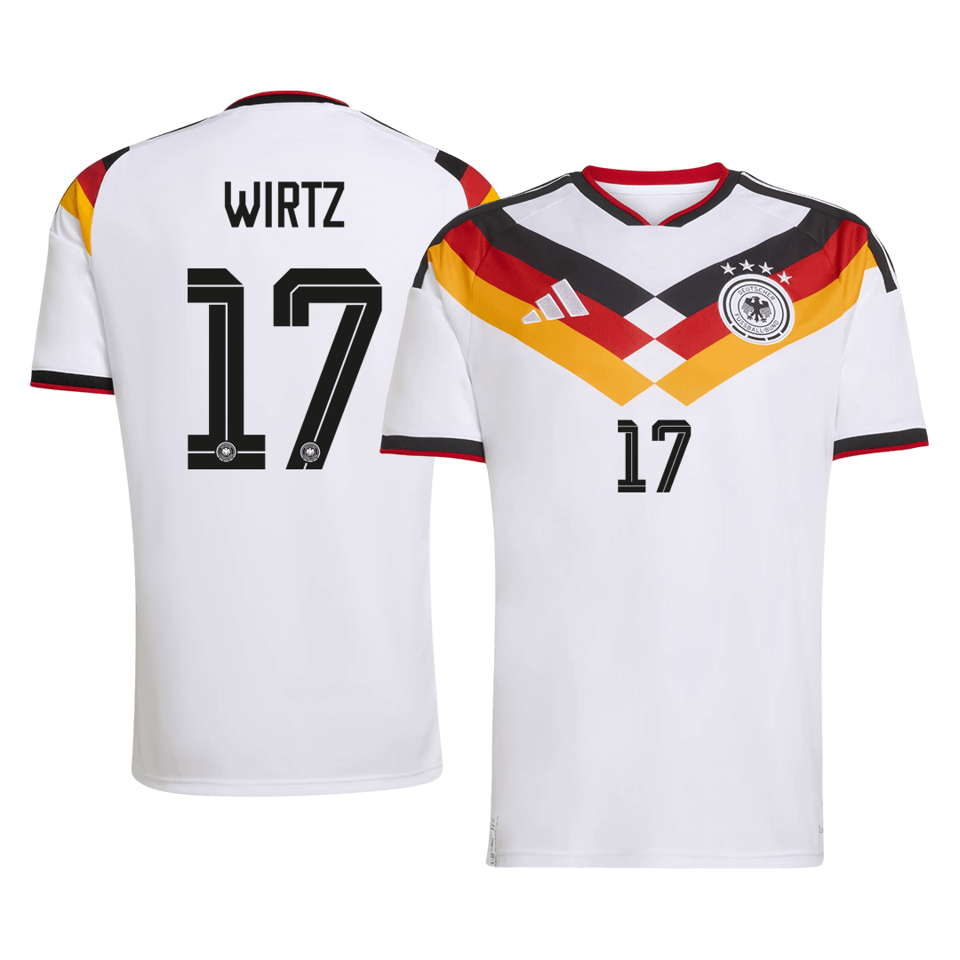Nemecko pánsky domáci futbalový dres MS 2026 - WIRTZ #17