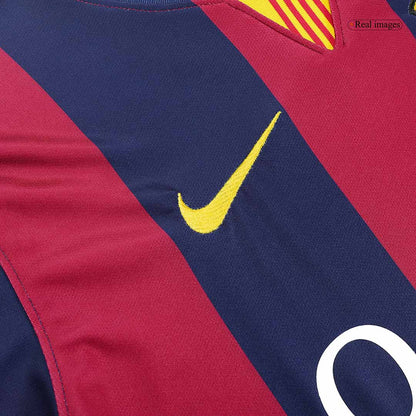Barcelona pánsky domáci retro futbalový dres 2014/15 - MESSI #10