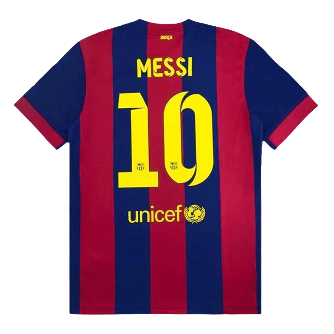 Barcelona pánsky domáci retro futbalový dres 2014/15 - MESSI #10