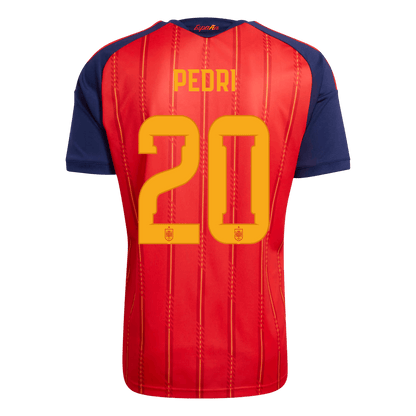 [PREMIUM] Pánske Futbalový Dres Španielsko Domáci MS 2026 - PEDRI #20
