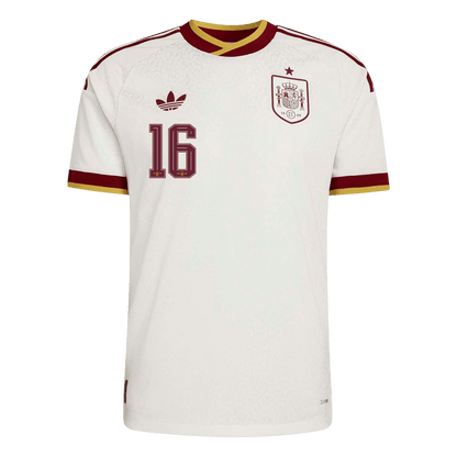 Pánske Futbalový Dres Španielsko Vonkajší MS 2026 Hráčska Verzia - RODRIGO #16