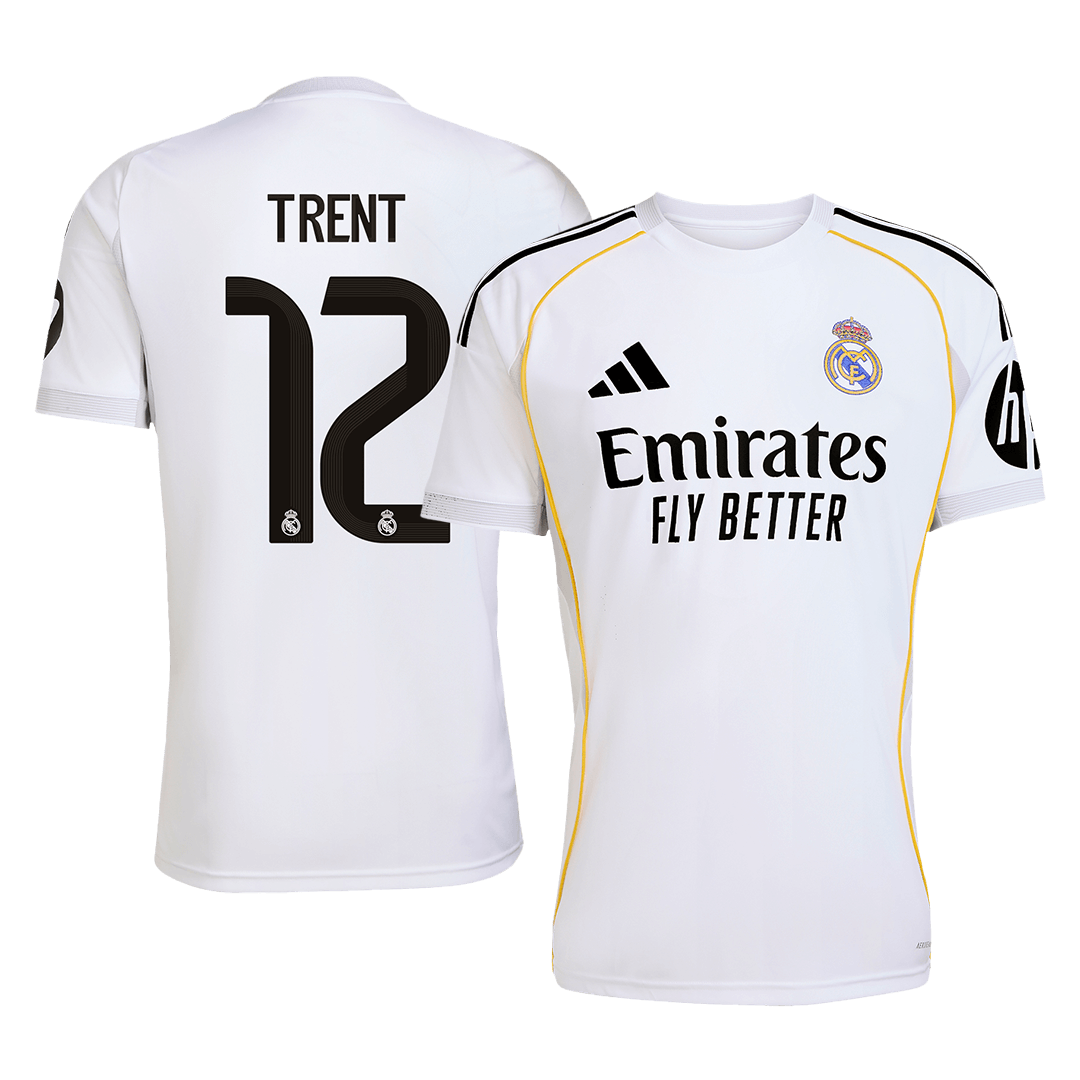 Real Madrid pánsky domáci futbalový dres 2025/26 - TRENT #12 (Prémiová kvalita)