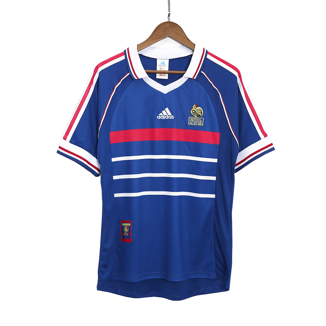 Francúzsko pánsky domáci retro futbalový dres 1998
