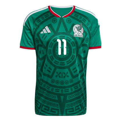 Mexiko pánsky domáci futbalový dres MS 2026 - S.GIMENEZ #11 (Prémiová kvalita)