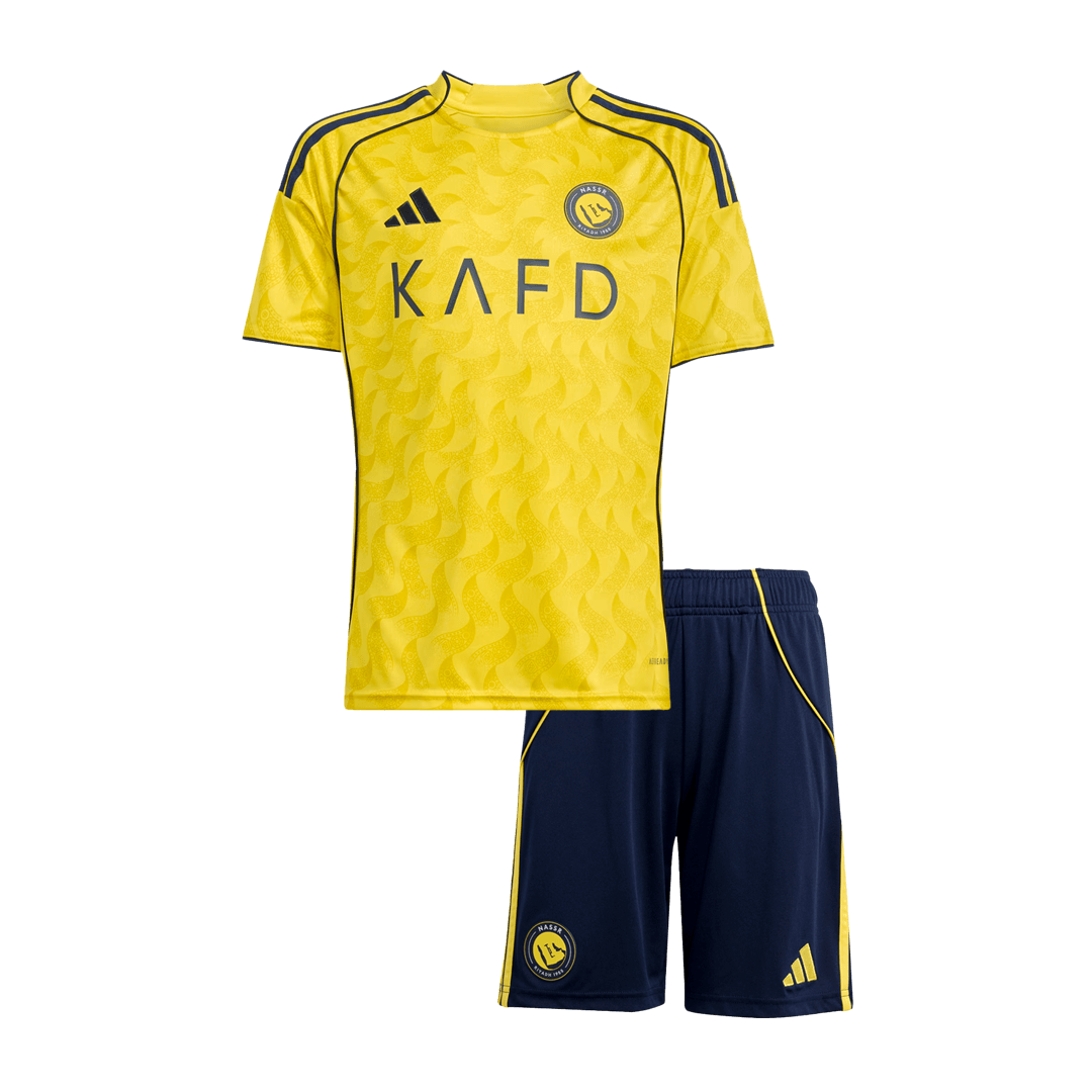 Al Nassr detská domáca futbalová súprava 2025/26