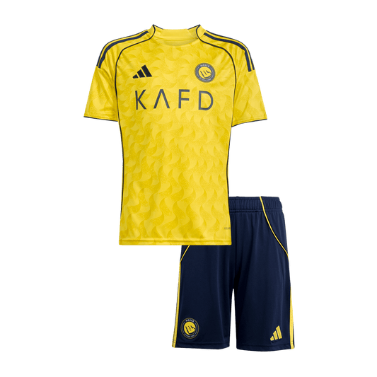 Al Nassr detská domáca futbalová súprava 2025/26