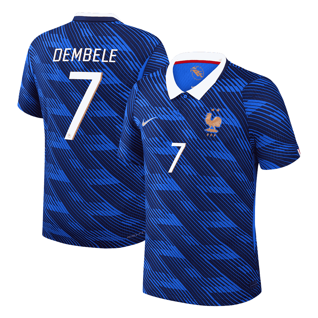 Francúzsko pánsky domáci futbalový dres MS 2026 - DEMBELE #7 [hráčska verzia]