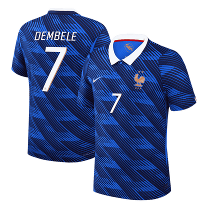 Francúzsko pánsky domáci futbalový dres MS 2026 - DEMBELE #7 [hráčska verzia]