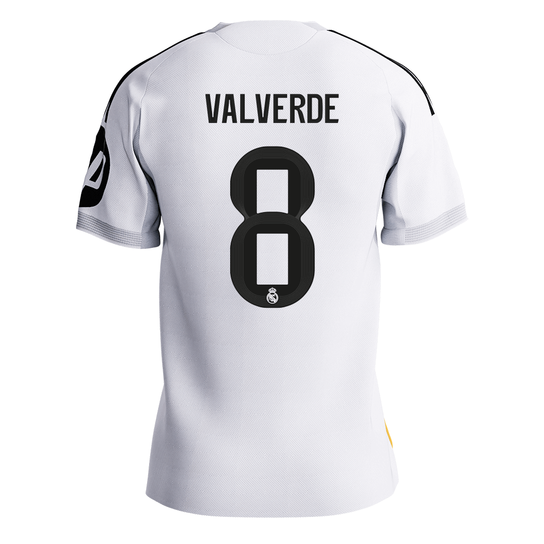 Real Madrid pánsky domáci futbalový dres 2025/26 - VALVERDE #8 [hráčska verzia] (Prémiová kvalita)
