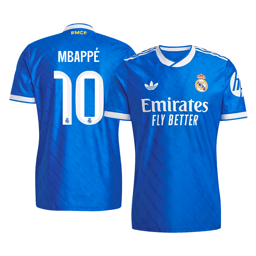 Real Madrid pánsky tretí futbalový dres 2025/26 - MBAPPÉ #10 [hráčska verzia]