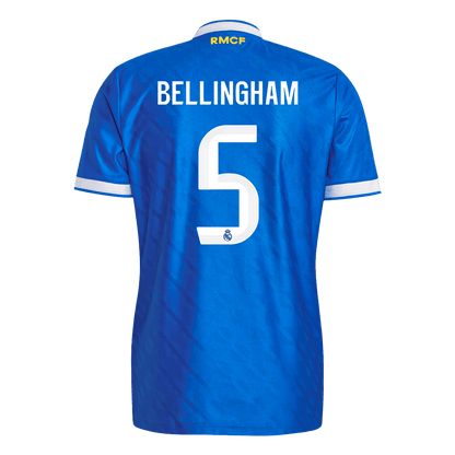 Real Madrid pánsky tretí futbalový dres 2025/26 - BELLINGHAM #5 [hráčska verzia]