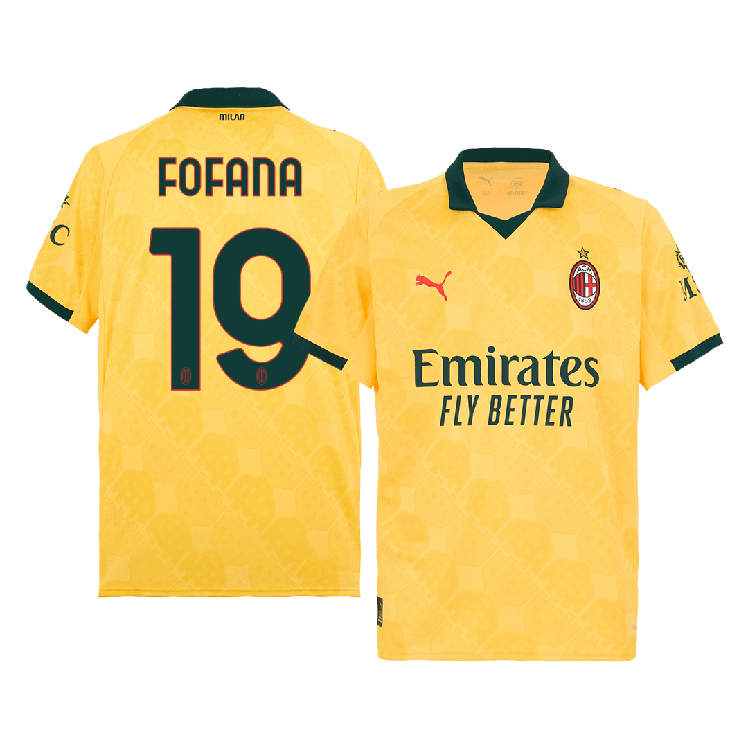 Pánske Futbalový Dres AC Miláno Tretí 2025/26 - FOFANA #19